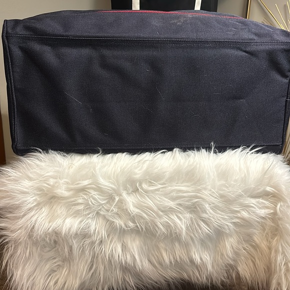 Christian Dior Fahrenheit Large Navy Canvas Duffle Bag - Picture 4 of 8